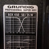 Тонколони Grundig Super hifi box 450 professional, снимка 3 - Тонколони - 39930110