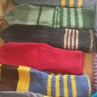 33 броя плетени чорапи, снимка 18 - Дамски чорапи - 39046592