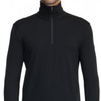 Icebreaker Men's 260 Tech Long Sleeve Half Zip - мерино мъжка блуза С , снимка 1 - Блузи - 44341901