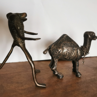 Бронзови Африкански животни, снимка 1 - Антикварни и старинни предмети - 36320814