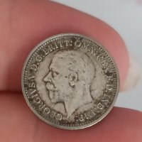 3 пенса 1935 г сребро Великобритания , снимка 1 - Нумизматика и бонистика - 41558425