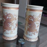 Комплект виетнамски порцеланови вази, снимка 1 - Колекции - 40975902