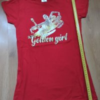 The Golden girl - дамска тениска от Световното първенство по Художествена гимнастика София 2018, снимка 6 - Тениски - 41349598