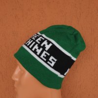 Нова плетена зимна шапка ЗЕЛЕНИ МАШИНИ Green Machines, САЩ, снимка 2 - Шапки - 38887436