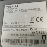 Лаптоп Toshiba Tecra A9, снимка 4 - Части за лаптопи - 44775169