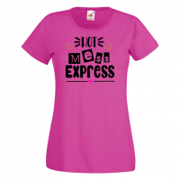Дамска тениска Hot Mess Express 1,Празник на Майката,Подарък,Изненада,Рожден Ден, снимка 7 - Тениски - 36295026