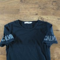 CALVIN KLEIN JEANS - страхотна дамска тениска, снимка 5 - Тениски - 41764595