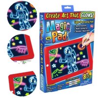Светещ таблет за рисуване Magic Sketch Pad, снимка 11 - Рисуване и оцветяване - 39992550