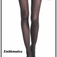 Намален Фигурален чорапогащник 60ден Emblematica, снимка 2 - Бельо - 42558488