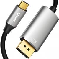 Inateck USB C to DisplayPort Cable 4K 60Hz, позлатени конектори, 2 метра, снимка 1 - Кабели и адаптери - 36040029