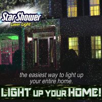 1798 Лазерен прожектор за фасада, Star Shower, снимка 9 - Други стоки за дома - 34659770