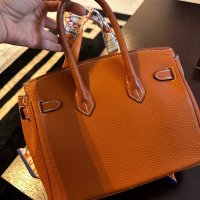 Чанта Хермес, Hermes Birkin от естествена кожа, снимка 5 - Чанти - 42649848