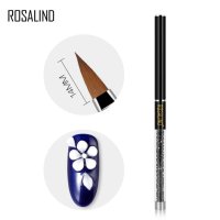 Kомплект луксозни четки за маникюр и декорации, ROSALIND, 6 броя, снимка 6 - Продукти за маникюр - 41963749