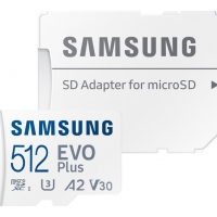 SAMSUNG EVO PLUS 512GB microSD Class10 трансфер на данни до 130MB/s, снимка 3 - Други - 36039062