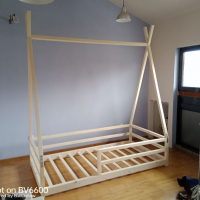 Детско легло тип къщичка, снимка 8 - Мебели за детската стая - 36383958