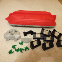 Лего корпус и части на пиратски кораб - Lego Pirates, снимка 6 - Конструктори - 36289903