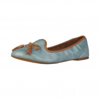 Дамски обувки (балеринки) Sofia Loes, сини, снимка 1 - Дамски ежедневни обувки - 44817801