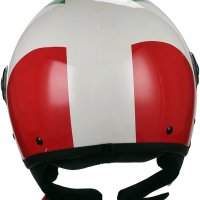 Каска за мотоциклет BHR 24437L Demi-Jet Helmet Line One 801, многоцветна, M (57/58 cm), снимка 2 - Аксесоари и консумативи - 36010313