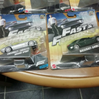Метални колички Mattel Fast & Furious в мащаб 1:50, снимка 7 - Коли, камиони, мотори, писти - 36154737
