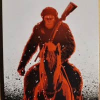 Войната за планетата на маймуните 2D/3DSteelbook бг суб