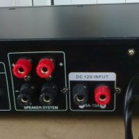 НОВ Караоке Аудио Домашен усилвател Модел: UKC AV-339A + BLUETOOTH, снимка 3 - Ресийвъри, усилватели, смесителни пултове - 40932274