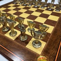 Метален шах на Real Madrid, снимка 5 - Шах и табла - 44166949
