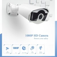 Метална FULL HD AHD 1920x1080р 2mpx SONY IMX323+V30E 4 ARRAY IR-CUT Удароустойчива Водоустойчива Кам, снимка 1 - HD камери - 41430113