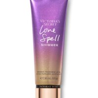 Victoria’s Secret Love Spell Shimmer, парфюмни лосиони с блестящи частици, снимка 1 - Козметика за тяло - 36489670