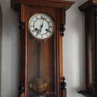Стар немски стенен часовник - Junghans, снимка 1 - Антикварни и старинни предмети - 42246850