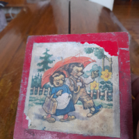Стара детска игра с кубчета #10, снимка 2 - Други ценни предмети - 44808342