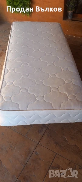 Еднолицев матрак размери 190/82/22 см, снимка 1