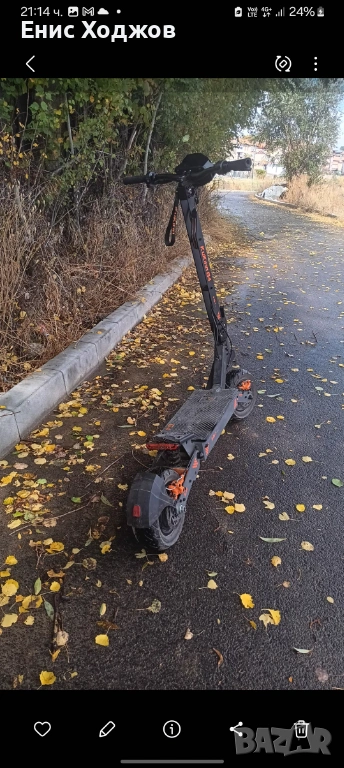 Спешно ооо!!! Електрическа тротинетка kukirin g4 , снимка 1