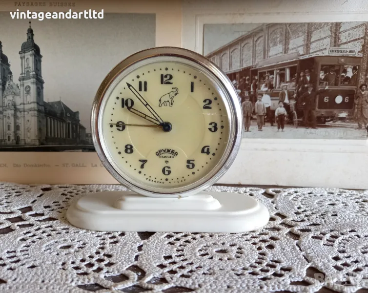 Колекционерски часовник, будилник, Слава, Дружба, снимка 1