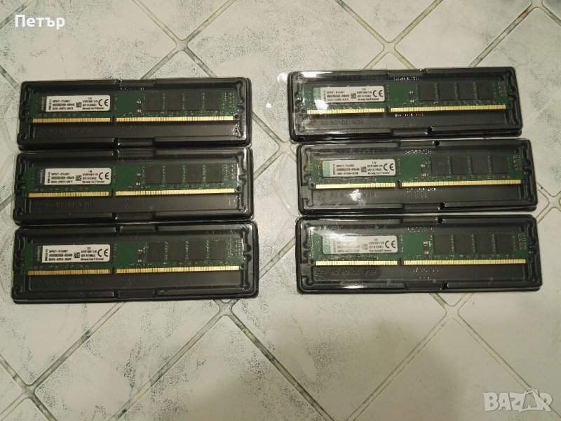 Рам памет, KINGSTON, 8GB, DDR3, 1600MHz, RAM, KVR16N11/8, memory двустранна, DESKTOP, ддр3, снимка 1