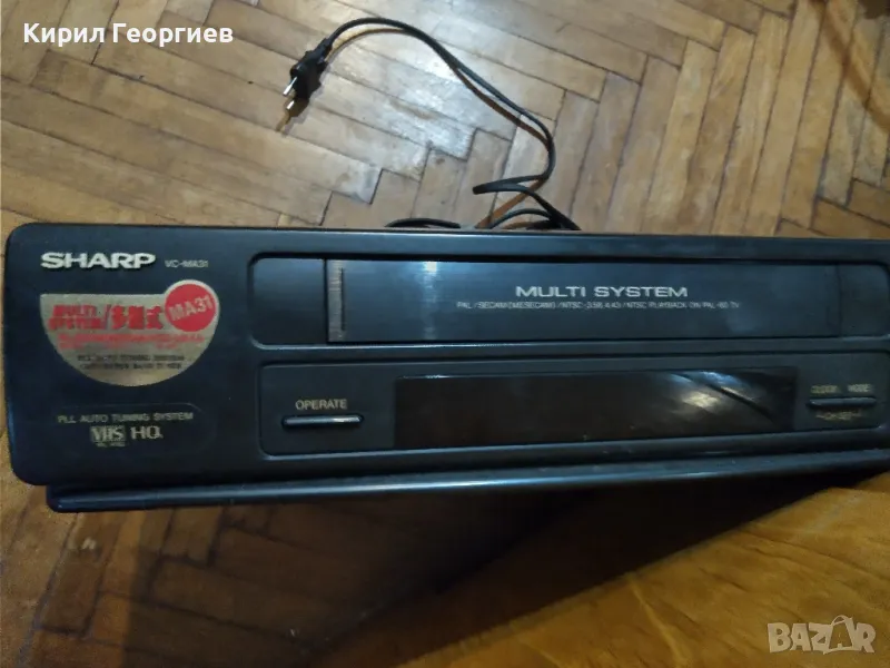 Видео касетофон Sharp Vc-Ma31 Multi System , снимка 1