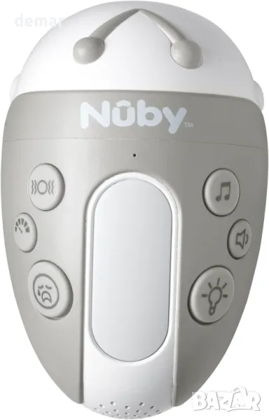 Люлка за количка Nuby Jitterbug - 3 нива на вибрация | 20 успокояващи звука | Сензор за плач, снимка 1