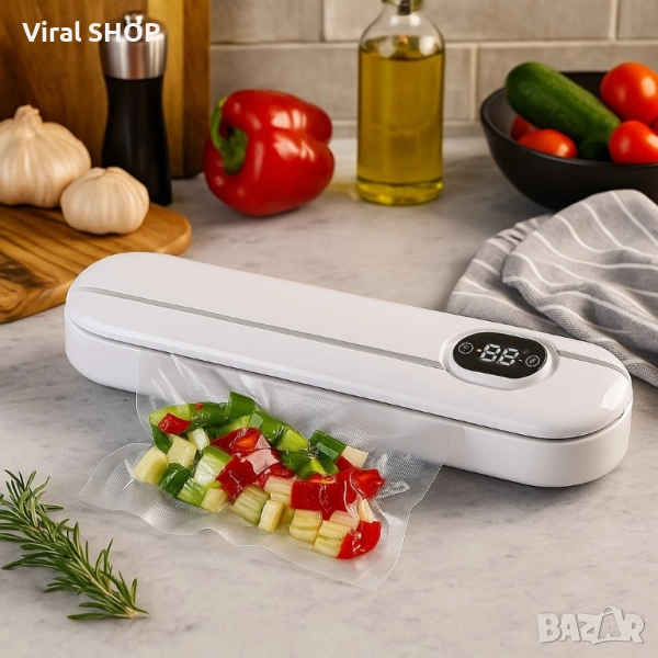 Уред за вакуумиране Muhler MV-99 с 15 броя торбички, снимка 1