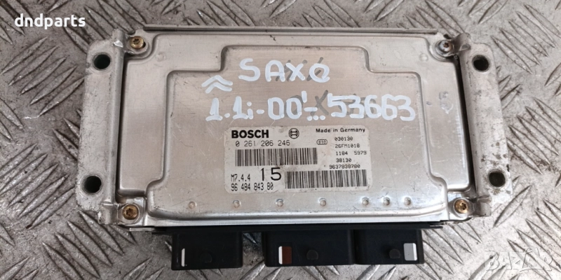 Компютър Citroen Saxo 1.1i 2000г. 0261206246 9648484380	, снимка 1