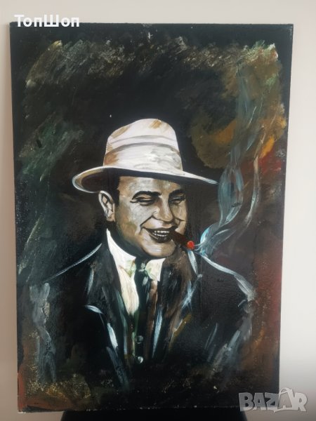 Картина Al Capone, снимка 1