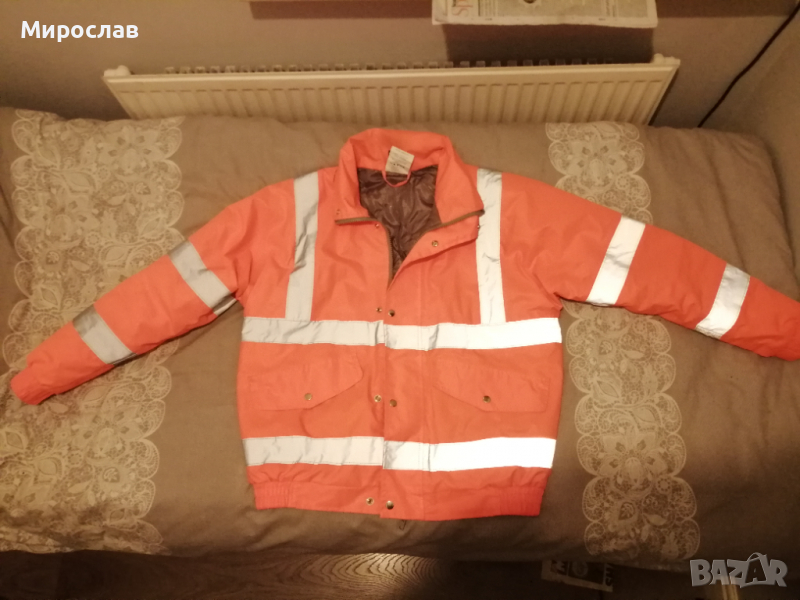 зимно Hi-Vis светлоотразително яке, снимка 1