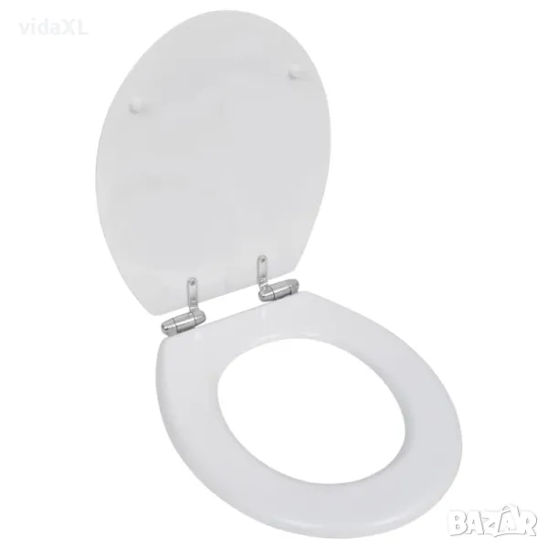 vidaXL Тоалетна седалка МДФ капак(SKU:140798, снимка 1