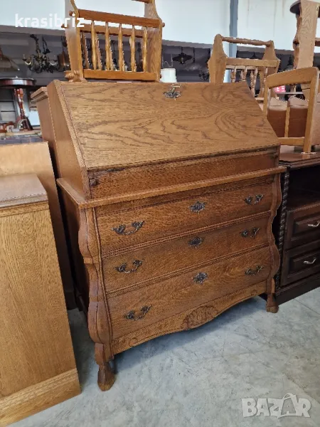 Масивно Бароково Писалище-внос от Германия!, снимка 1