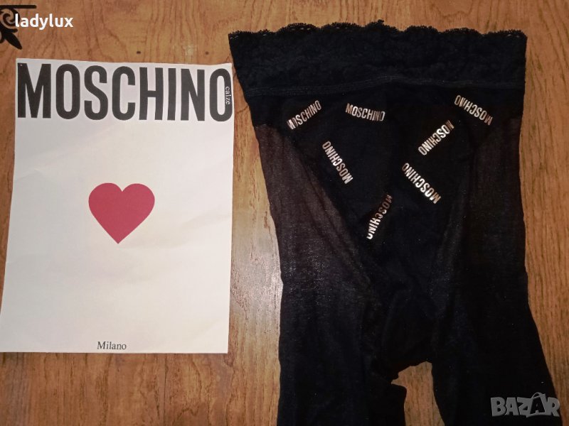 Moschino calze Milano, Оригинален Чорапогащник, Размер М. Код 1961, снимка 1