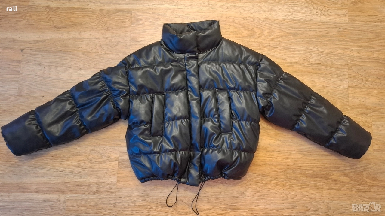 Черно кожено яке , снимка 1