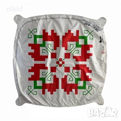 Българска шевица шевици народни мотиви носии фолио фолиев балон хелий и въздух, снимка 1