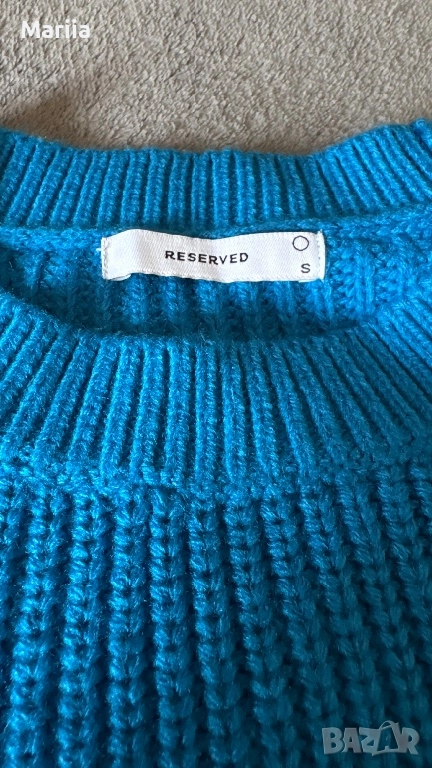 Дамски пуловер с буфан ръкави Reserved – размер S, снимка 1