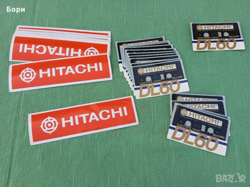 HITACHI ЛЕПЕНКИ СТИКЕРИ, снимка 1