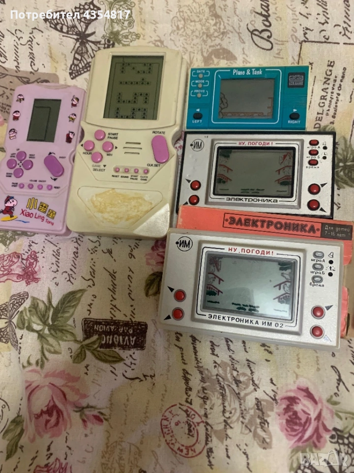 Стари Електронни Игри Ну пагади и Тетрис , снимка 1