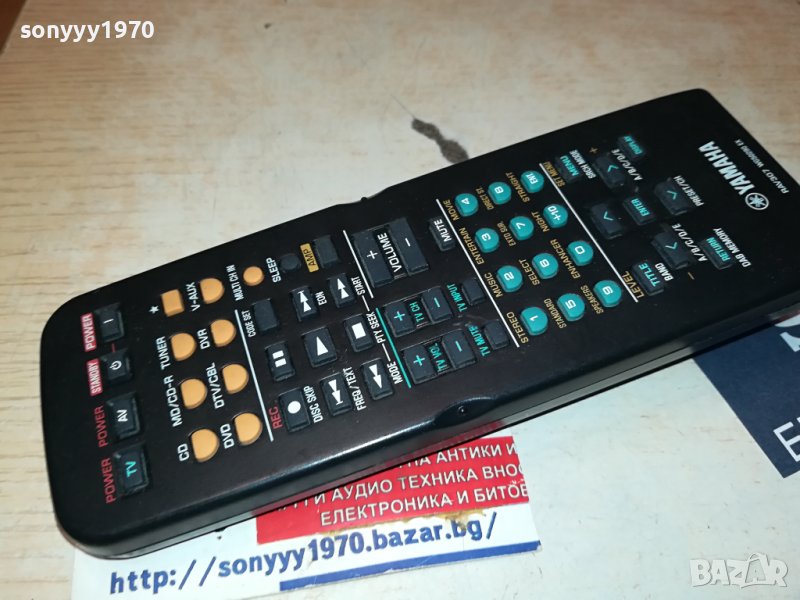 YAMAHA AUDIO REMOTE 2306232059, снимка 1