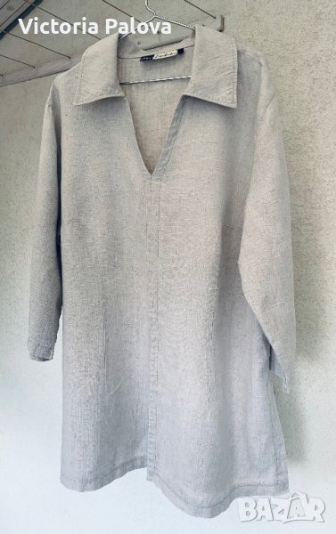 Туника COORDINATES  груб тежък лен, снимка 1